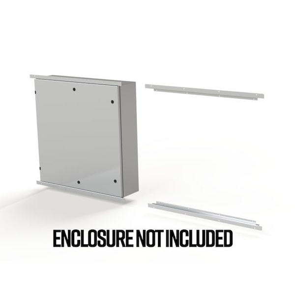 Frame, 1.08 in L x 2.10 in H x 39 in W, Steel